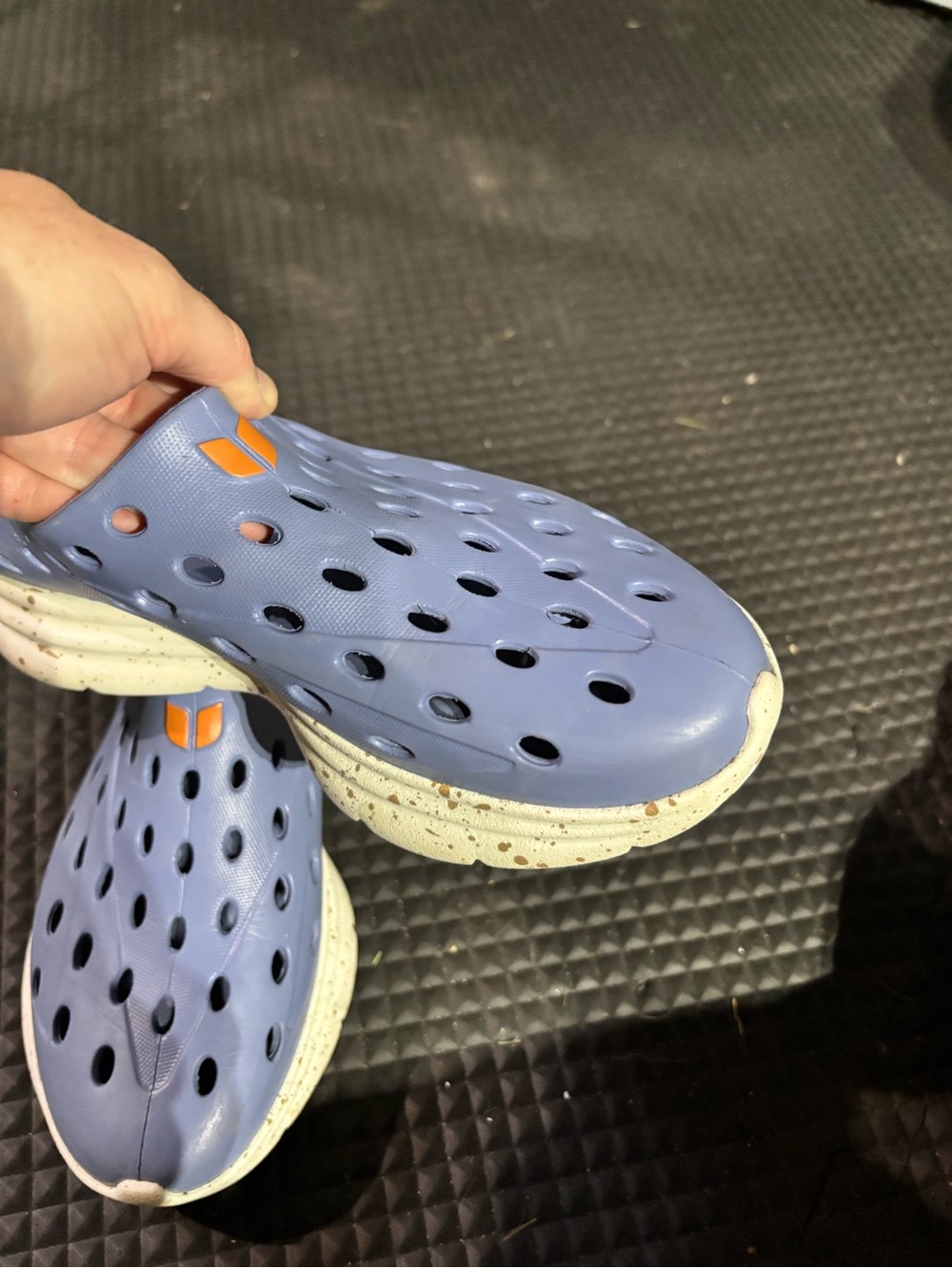 Women’s Athletic Slip-On Clog in Lavender Blue